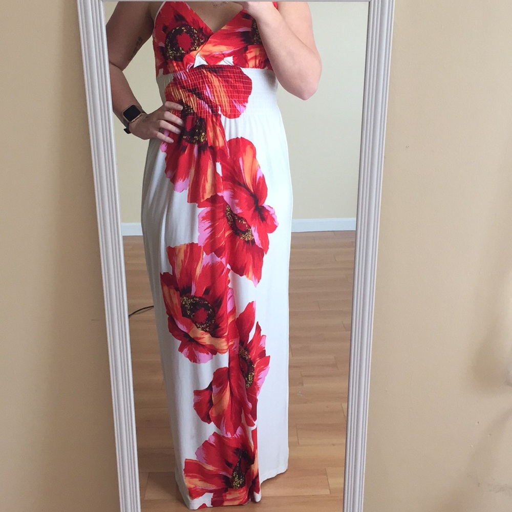 Floral maxi dress